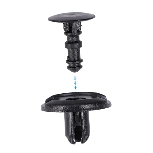 Miniatura 5 de Vaguelly 80 piezas de clips de coche sujetadores accesorios B14 parachoques