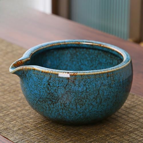 抹茶碗、陶器、製、茶碗、茶道、伝統的、抹茶、お茶、茶道、セット、陶器、抹茶、注ぎ口付き、人気、ギフト、プレゼント (B)