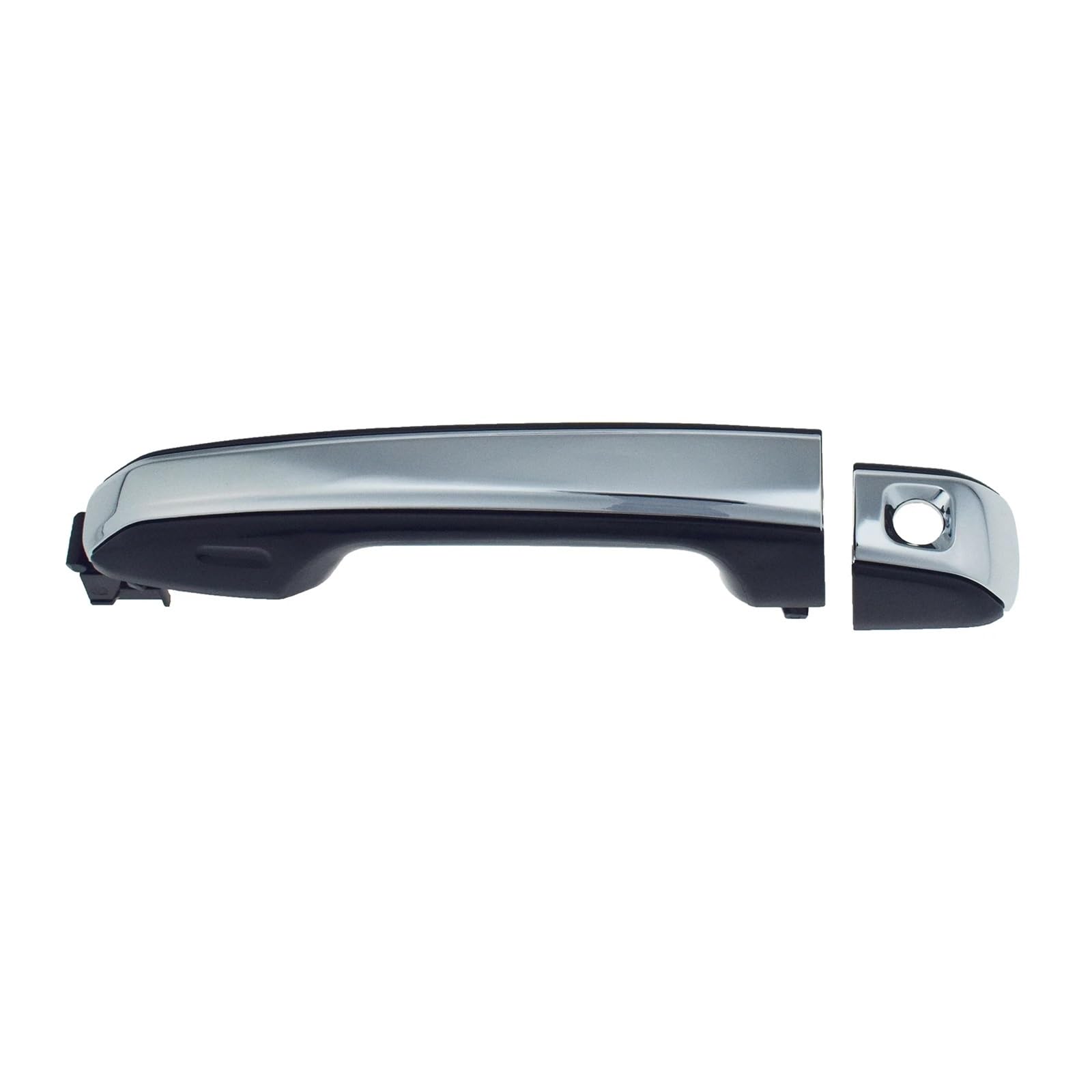 Kebjsbgtd Front Left 1Pc Exterior Outside Chrome Black Door Handle Front Rear Left Right For Le&Xus Gx460 2010-2021 69210-60160 69250-60070 69210-60170 Cars Doors Handles