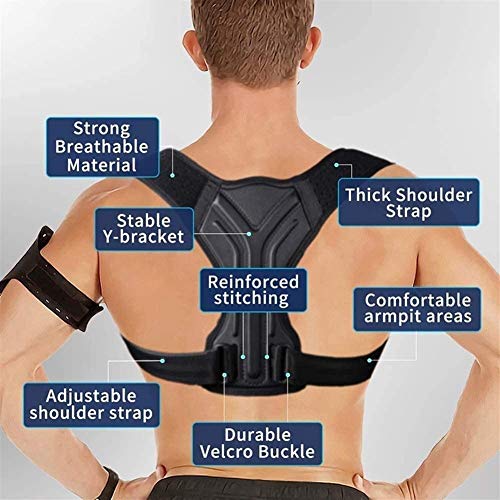 Soulager le mal de dos avec notre correction de posture arrière confortable XL - 2
