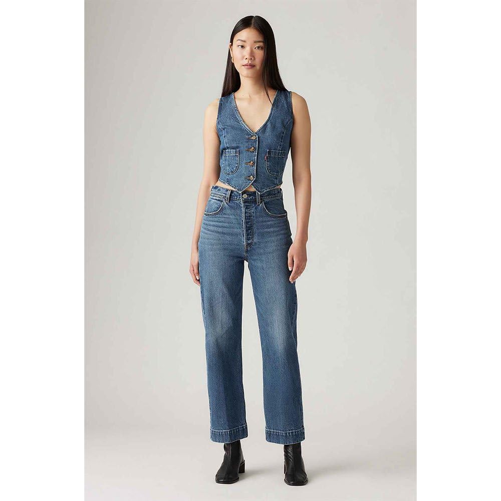 Levi's Ribcage Straight Ankle Tailored Jeans Jeans Donna