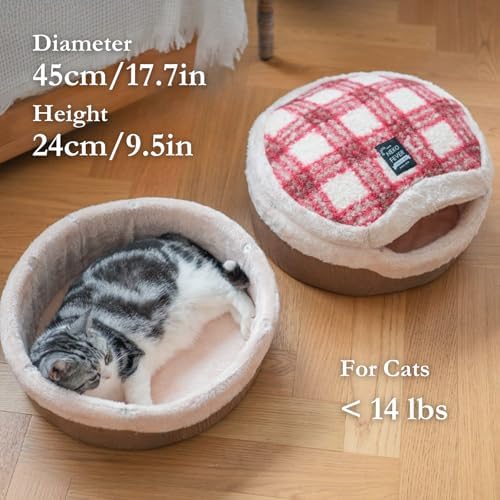 Cat Bed Cave — alternate color or size variant on Amazon