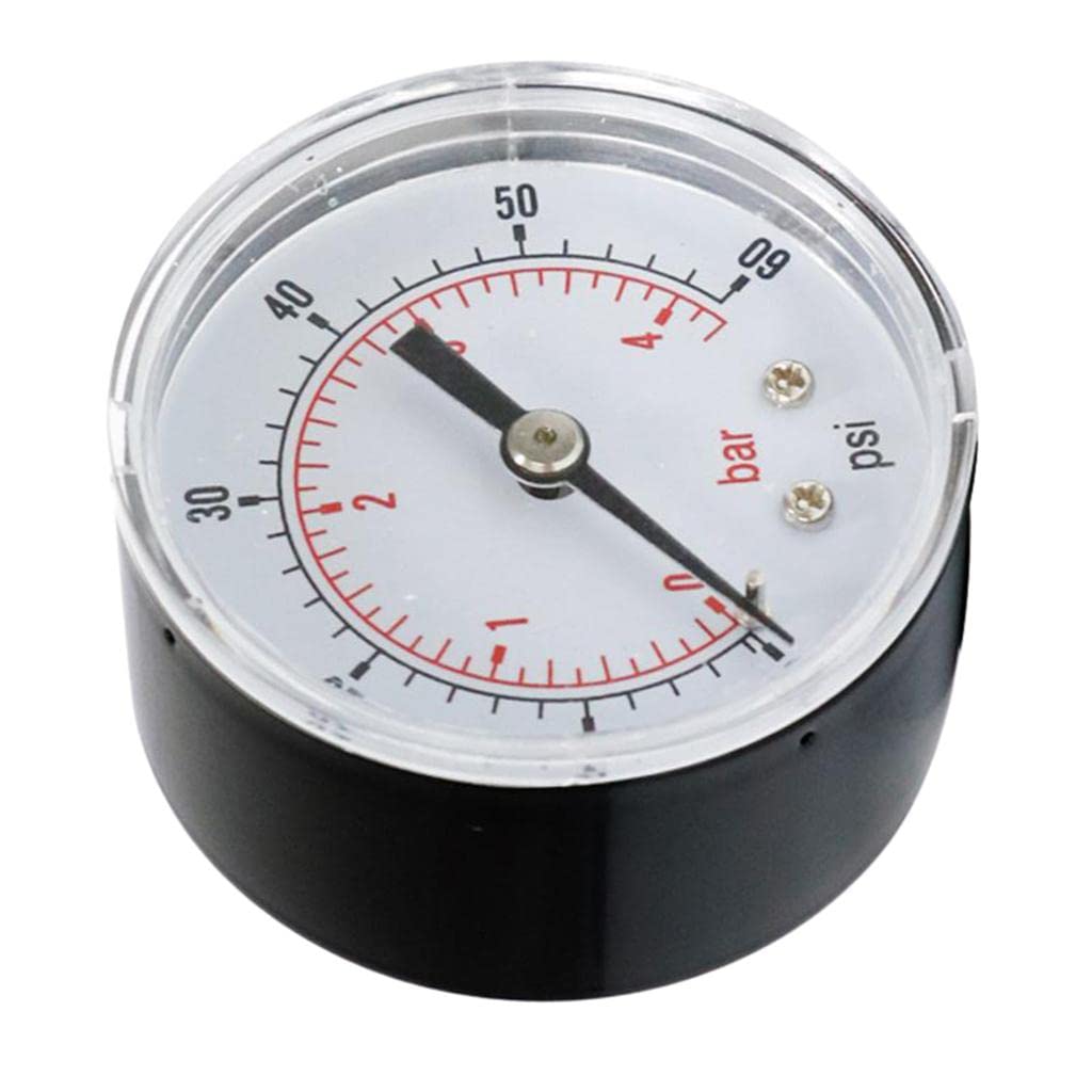 ATORSE™ Metal Radial Pressure Gauge For Oil Air Water Ts-Y50Z4 0-60Psi 0-4Bar Tool|Business & Industrial | Hydraulics Pneumatics & Pumps | Air Pressure Gauges-image-26