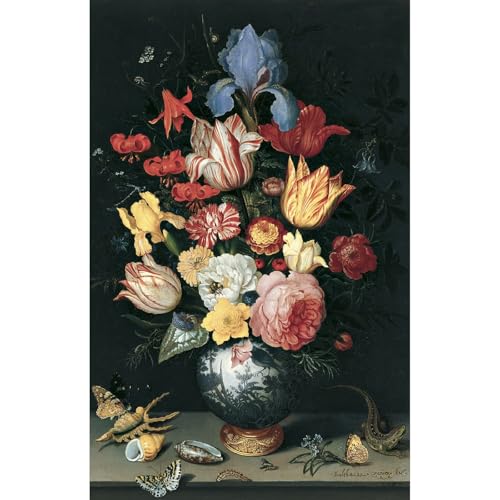 Toile Roulée Bouquet de fleurs 1628 pour raviver un mur terne sans décolorer