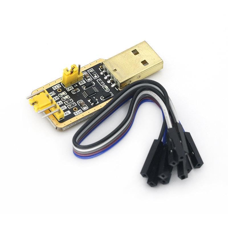 CH340 Mini Serial Port Module of PL2303 CH340E RS232 to TTL Module Upgrade USB to Serial Port in Nine Brush Small Plates