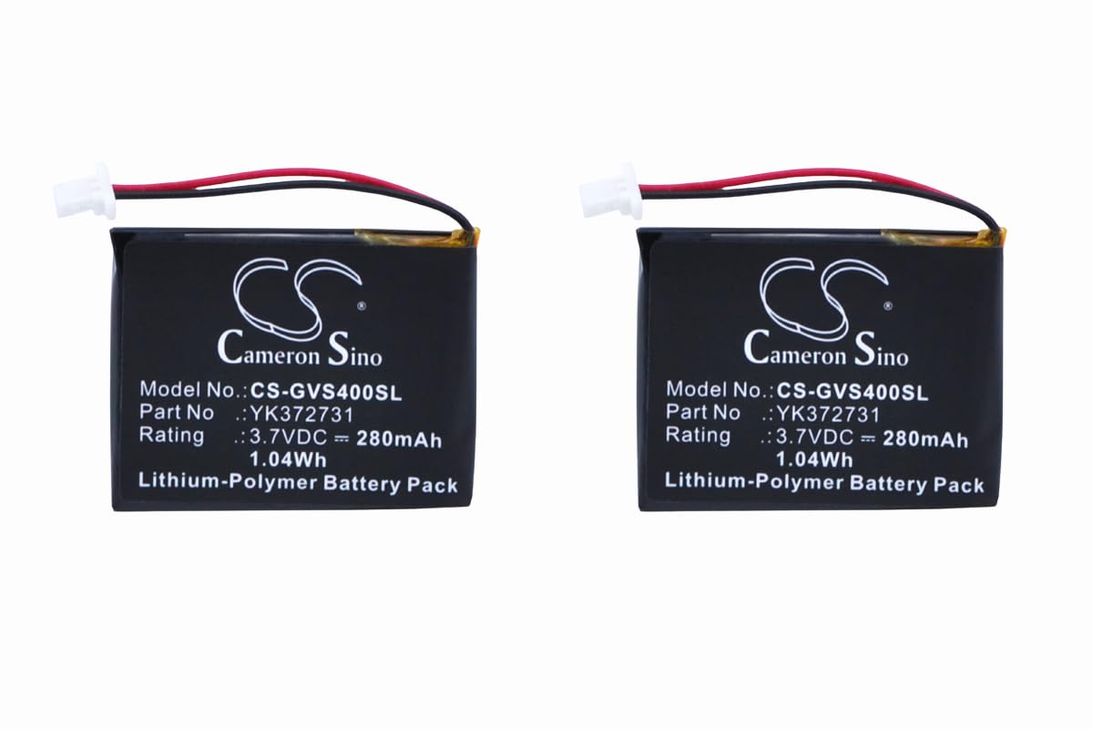(2 Pack) XSP Battery for Golf Buddy DSC-GB750 DSC-GB900 Voice 2 Voice GPS Rangefinder Voice Plus VS4 GPS Rangefinder VS4 Voice PN PL482730 YK372731