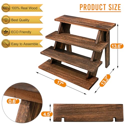 Fumingpal Wooden Cupcake Stand thumb #2