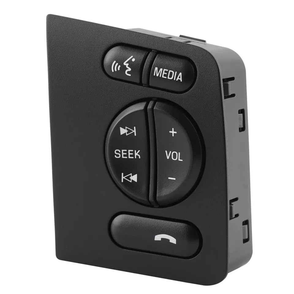 Steering Wheel Media Switch Radio Button Fit for Ford F250 F350 2008-2016 Super Duty