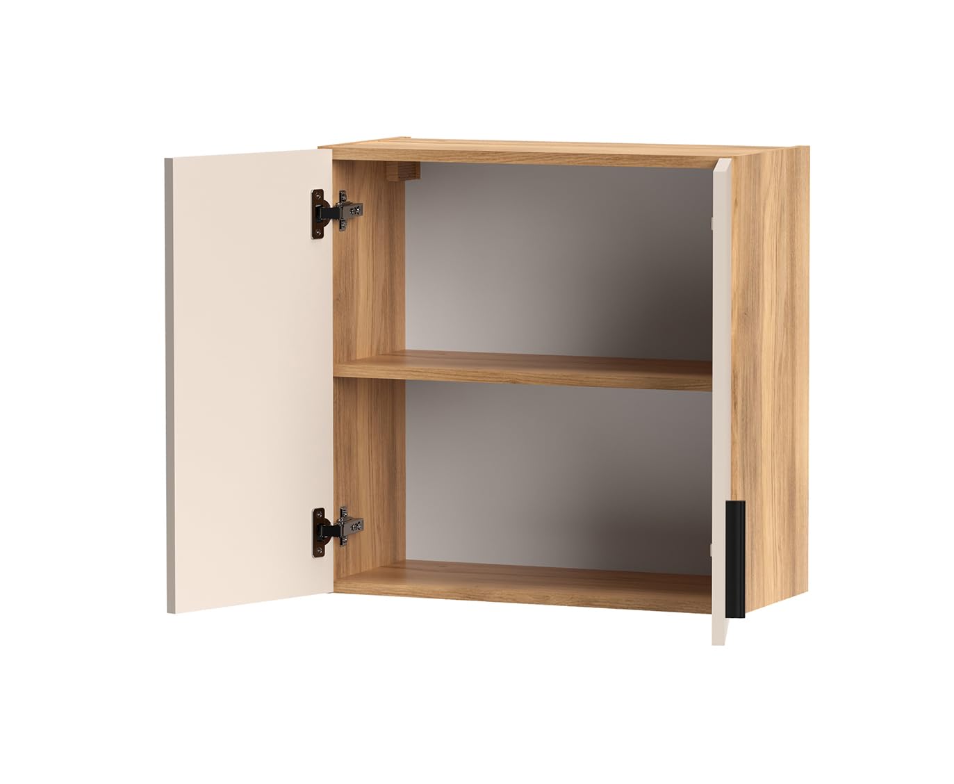 Shiito | Modelo Elba - Mueble Alto 2 Puertas | Acabado Mauvella-Beig