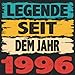 Legende seit dem Jahr 1996: Cooles Geschenk zum Geburtstag Geburtstagsparty Gästebuch Eintragen von Wünschen und Sprüchen lustig 108 Seiten / Legende seit dem Jahr 1996 und Buch günstig Kaufen-Legende seit dem Jahr 1996: Cooles Geschenk zum Geburtstag Geburtstagsparty Gästebuch Eintragen von Wünschen und Sprüchen lustig 108 Seiten / Legende seit dem Jahr 1996