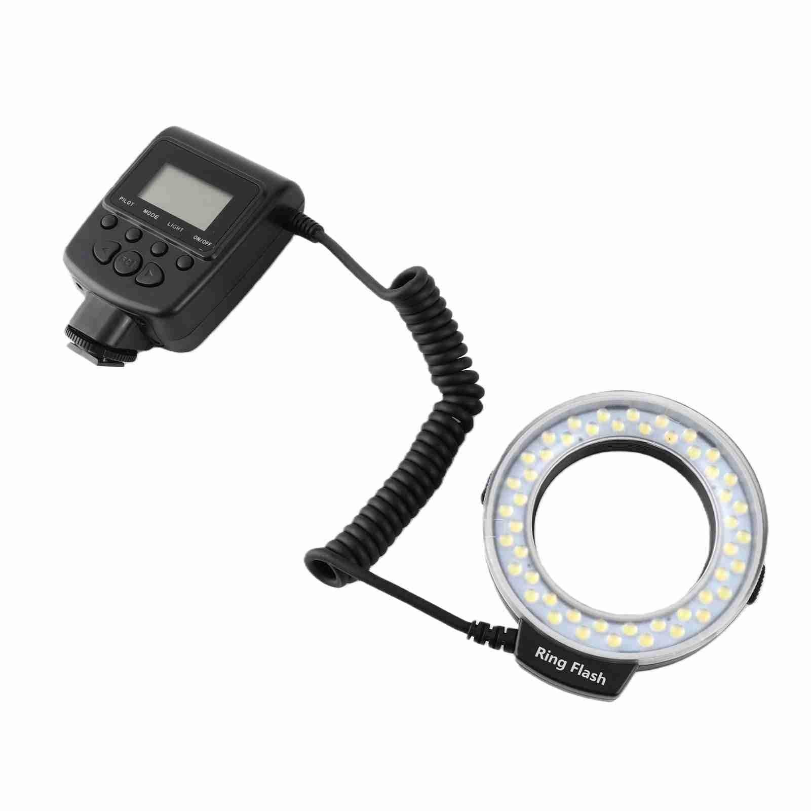 CCYLEZ Anello Luminoso LED Portatile per Fotografia Professionale con 7