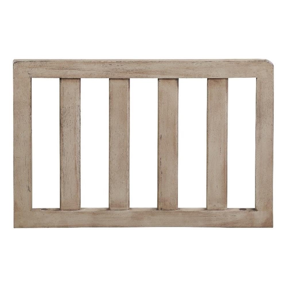 Pemberly Row Modern Traditional Wood Toddler Guard Rail in Natural