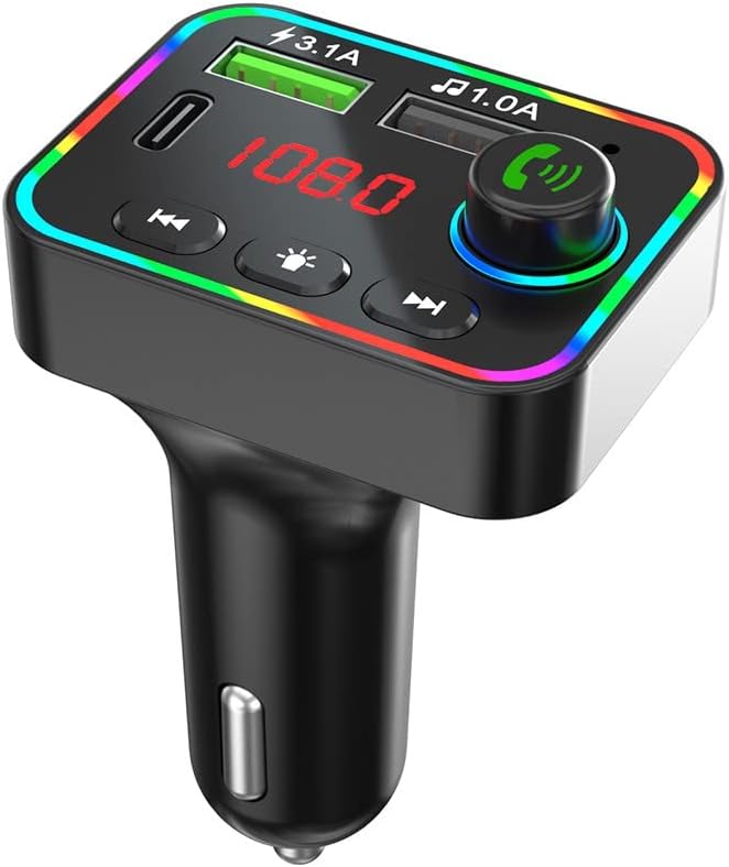 Homornat 車のmp3bluetoothプレーヤー Qc3 1高速充電 Pdデュアルポート 送料無料新品 Uディスク音楽