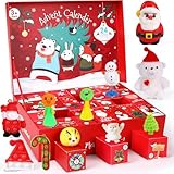 48Pcs Fidget Advent Calendar 2025 for Kids Adults Christmas Countdown Calendar with Reusable 24 Days Surprises Sensory Fidget Toys Christmas Advent Calendar 2025 for Girls Boys Teens Xmas Gifts Box