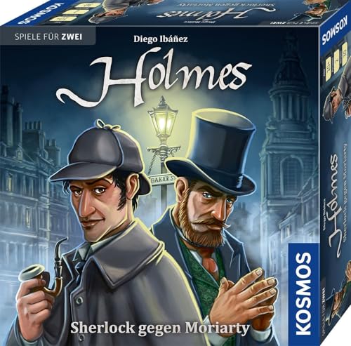 KOSMOS 692766 Holmes - Sherlock gegen Moriarty, Spiel für Zwei Personen,...