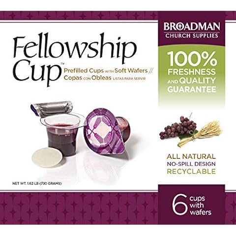 Fellowship Cup - Prefilled Communion Cups - 6 Count Box Cover