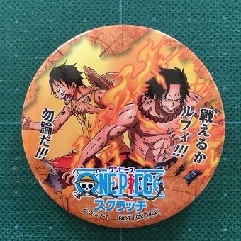 Amazon 缶バッジ ワンピース スクラッチくじ オリジナル缶バッジ 303 おもちゃ おもちゃ