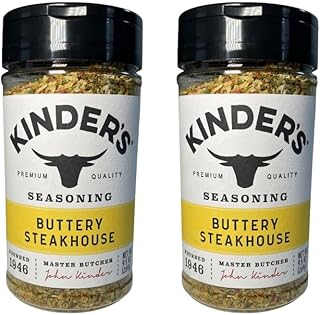 Kinders Buttery Steakhouse Seasoning, 9.5 Ounce, 2 Pack