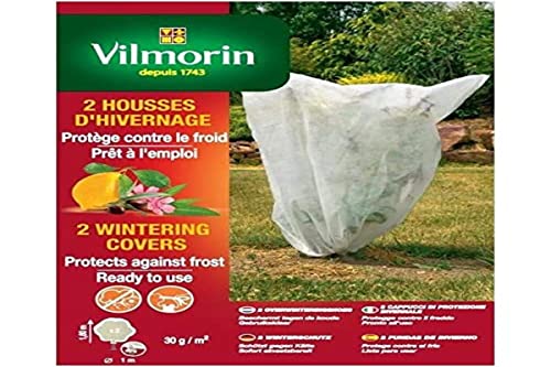 Vilmorin - 2 Housses d'hivernage Vilmorin pp 30 g/m² blanche 1.60m x 1m