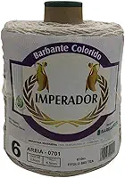 Barbante Colorido Imperador Fio 6 para Crochê e Tricô (AREIA)