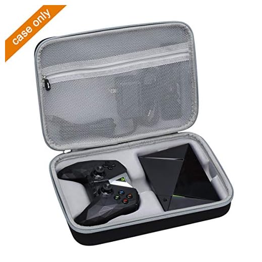 Aproca Hard Carry Travel Case Fit NVIDIA SHIELD TV Gaming Edition / 4K HDR Streaming Media Player