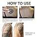 Tattoo Cover Up,Waterproof Invisible Concealer Body Leg Bruise Stretch Scar Dark Spots Vitiligo Skin Makeup Waterproof,Professional Long Lasting Tattoo Cover Up Suitable for Men and Women,1 PC Natural