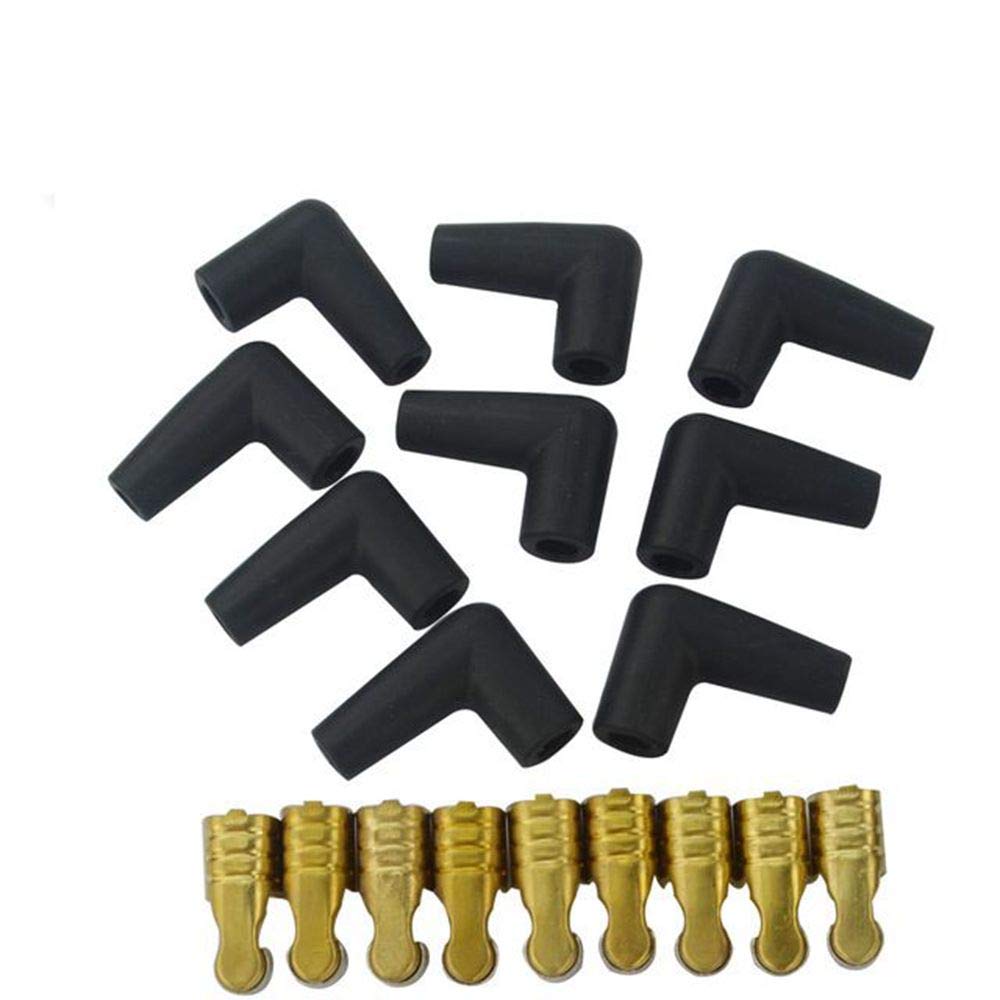 PTNHZ RACING Male HEI Style Distributor End Spark Plug Wire Rubber