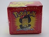 Limited Edition Red 23K Gold Plated Pikachu #25 Trading Card in Pokeball Novelty
