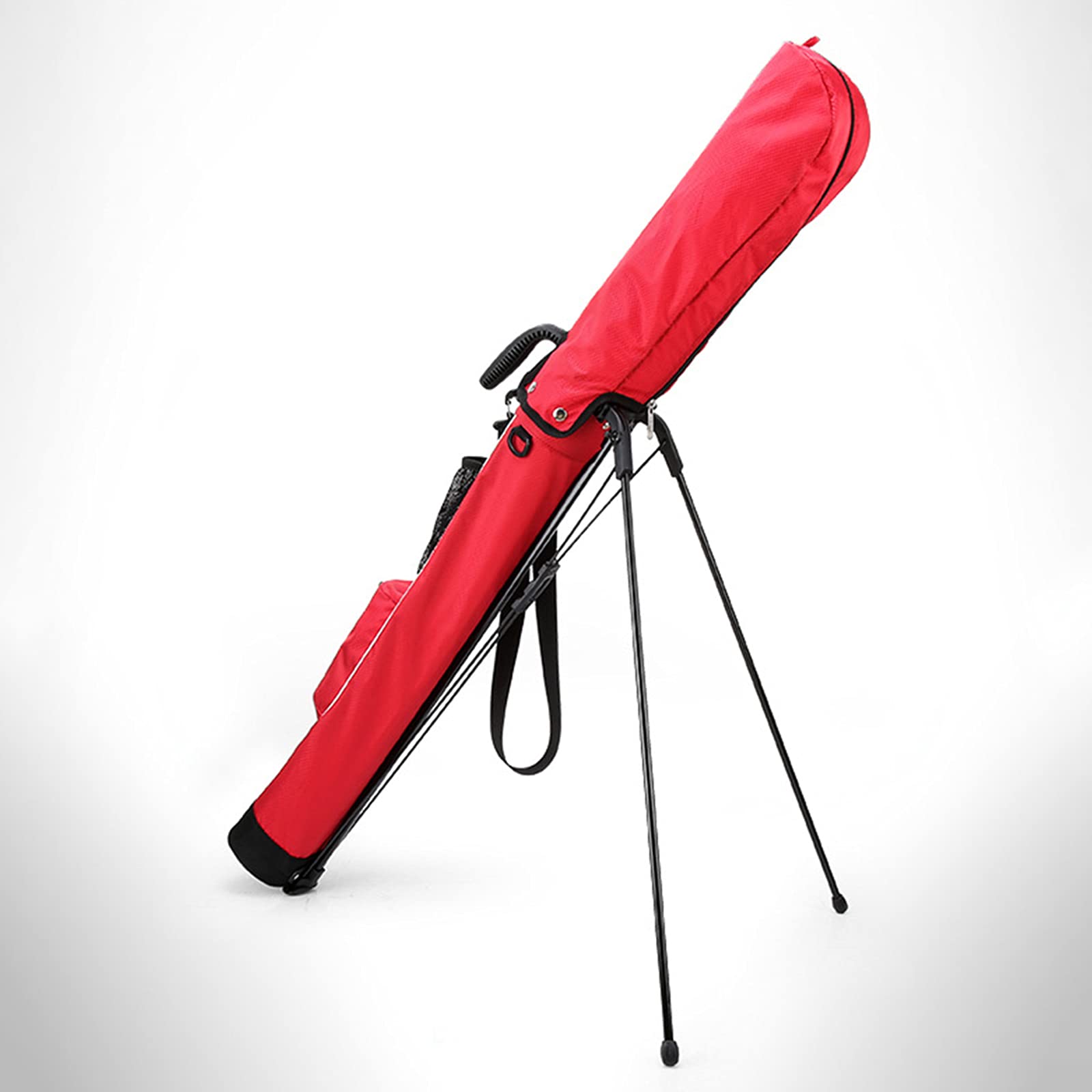 AAGAZA F Golf St andBag Balls Putter Storage Bag Women Men Golfer Training Equipments Accessories Golf Club Bracket Bag with Handle (Color : Red)