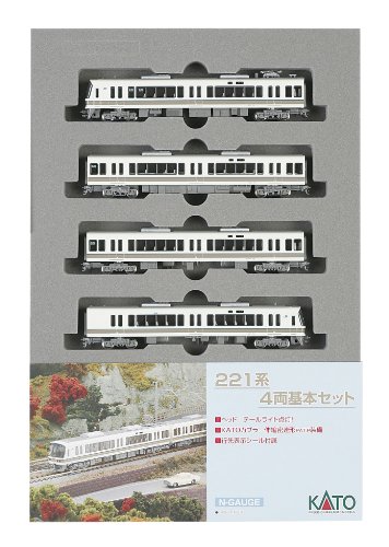 Nゲージ 車両セット 221系 基本 (4両) #10-435のサムネイル