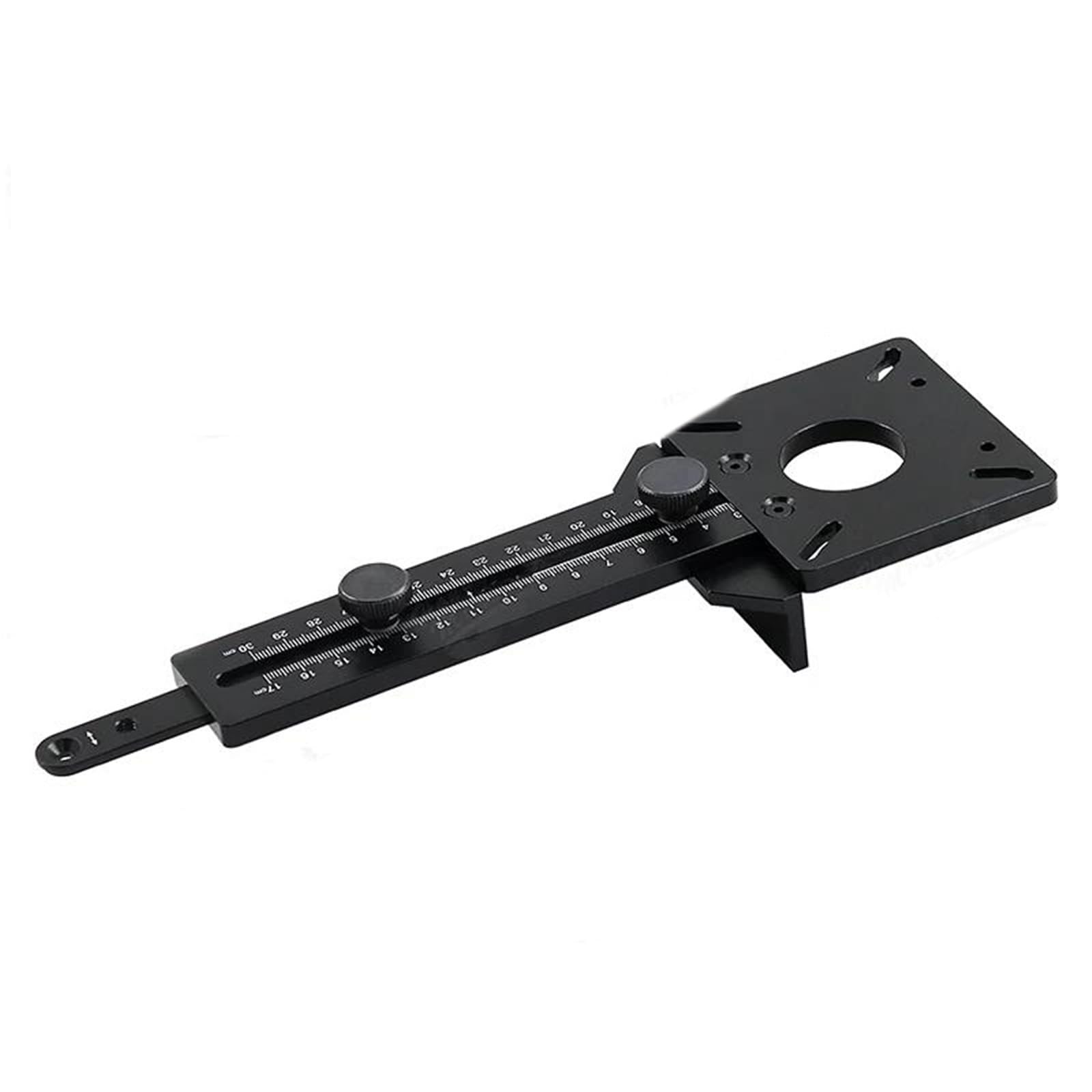 Juego Herramientas Ajuste Guitarra Herramienta De Fresado Agujeros Circulares Para Guitarra DIY Con Componentes Fijación Aluminio(G2222)