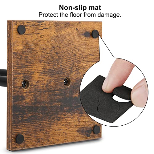 Bath Paper Holder Stand Farmhouse Tissue Paper Holder Stand With Reserve Toilet Roll Paper Dispenser Wood Base Bathroom Stand Paper Organizer Floor Tissue Roll Holder For Lavatory #TOP5