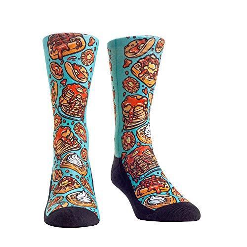 Food Buffet Rock Em Socks (Women s, Waffles & Pancakes)
