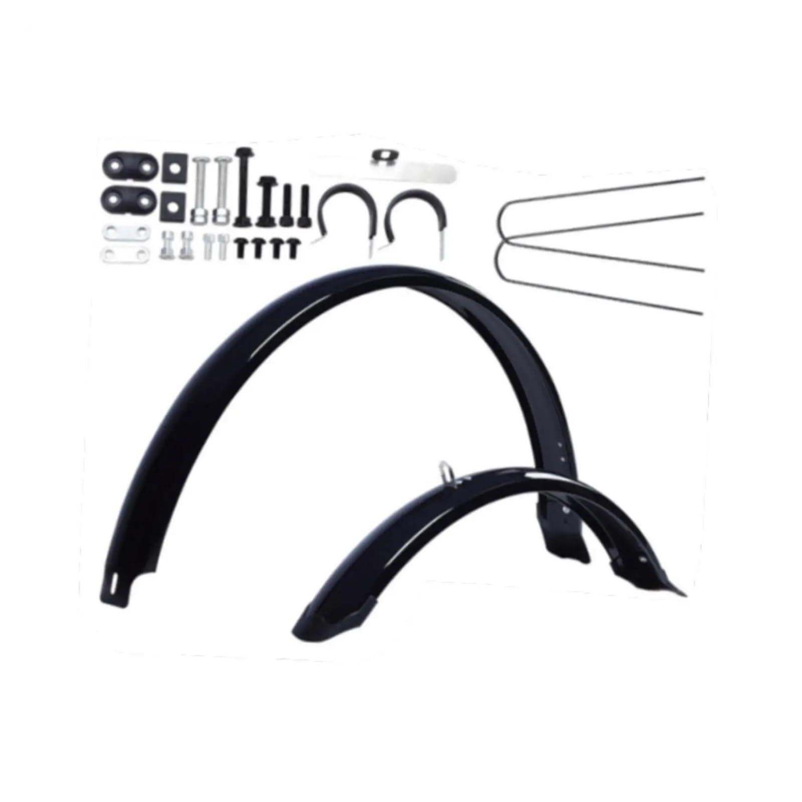 Generique Garde-Boue de Rechange for vélo, Garde-Boue Avant et arrière légers for VTT vélos Route