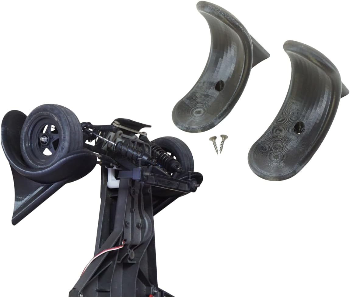 RC Car Wall Hangers, Wheel Wall Mount for 1/8 Buggy or 1/10 Truck/Drag Car