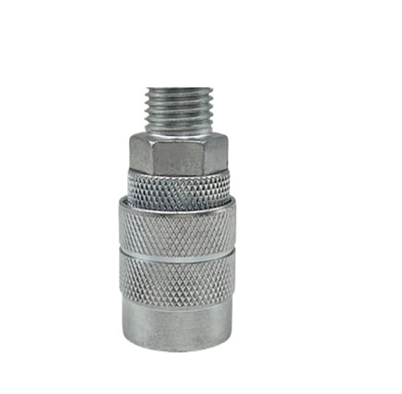 Conector neumático para evitar fugas de aire en mangueras de accesorios de compresores