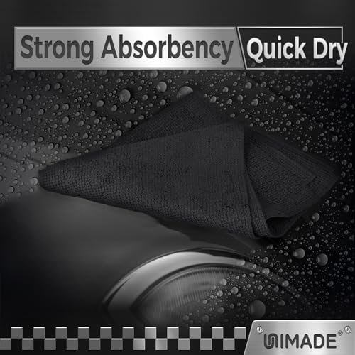 image for UNIMADE Microfiber Cleaning Cloth, 24 Pack Reusable Microfiber Towels 