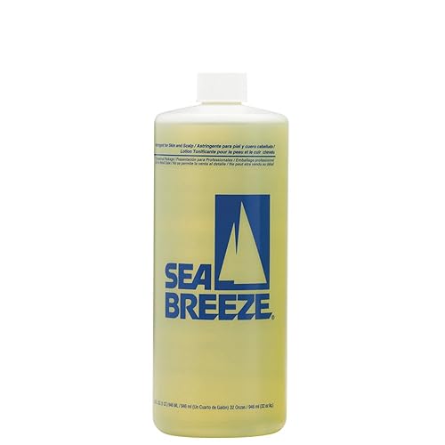 Seabreeze Astringent para piel, cuero cabelludo y uñas, amarillo, 32 onzas líquidas