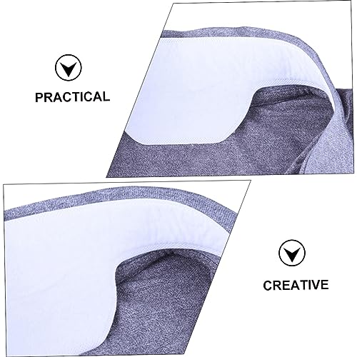 Healeved 20 Unidades Adesivos para gola de forro de suor de pescoço de camisa tampinhas adesivas alm