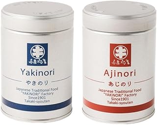 海苔 乾物 焼のり & 味のり セット 300枚 ( 50枚 × 6缶 ) 海苔問屋 高喜商店「maruki」