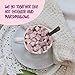 Colombina Valentines Day Heart Marshmallows for Hot Chocolate - Marshmallow Bits w/ Natural Vanilla Flavor & Color - Heart Shaped Marshmallows for Eating, Decorating & More - Perfect Valentines Day Gifts 40 Marshmallows