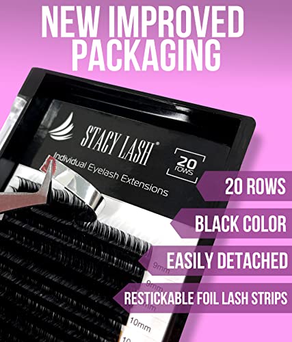 Stacy Lash SLEX0246 Eyelash Extensions D Curl thumb #1