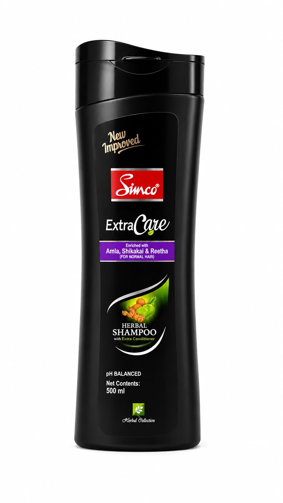 Simco ExtraCare Herbal Shampoo with Amla, Shikakai & Reetha, pH Balanced Hair Cleanser with Conditioner for Normal Hair, 500ml-image-17