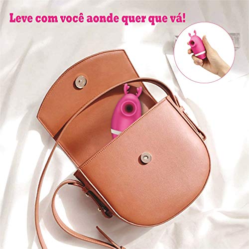 Vibrador Sugador Estimulador de Clitóris 3 em 1 Inotec