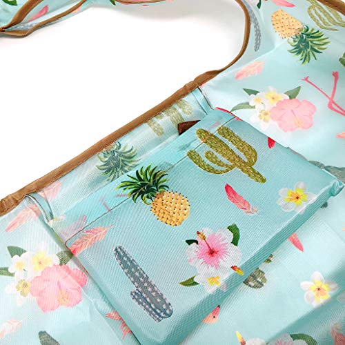 Image of allydrew Large Foldable Tote Nylon Reusable Grocery Bag