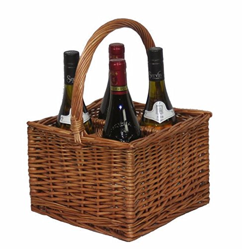 Red Hamper Doppio Vapore 4 Bottiglia Bevande