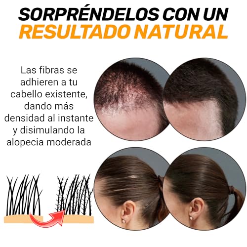 Poudre pour Cheveux en Microfibre Maxter : la solution volume pour cheveux gris