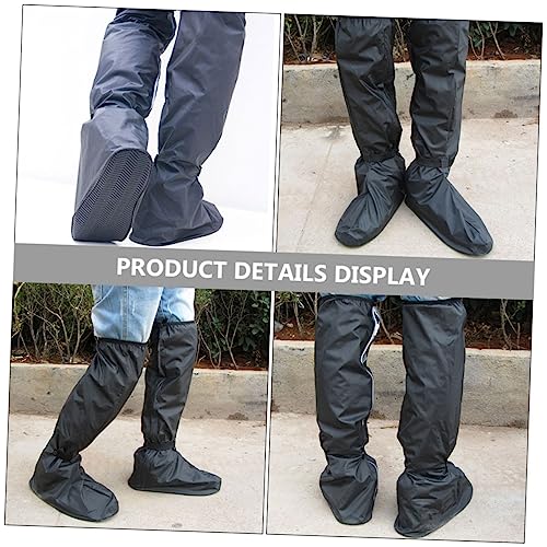 Cubrezapatos reutilizables antideslizantes para lluvia, fundas impermeables lavables para hombres y mujeres, esenciales para actividades al aire libre miniatura 6