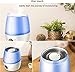 Yuidaaavzz Cool Mist Hufier 4.5L Quiet Ultrasonic Hufier for Bedrooms, Baby, Kids Rooms, Auto-Shut Off, for Bedroom, Baby Room