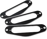 Vista 3 de EXCEART Anillo de montaje de marco de recogida de bobina única para guitarras eléctricas estilo Tl Guitarras Guitarras Pastilla Anillo de repuesto